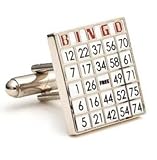 Bingo Card Cufflinks - Specialty Formal Wear - Cufflinks Bingo Card Cufflinks - Specialty Formal Wear - Cufflinks