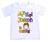 Angel in Training Bright Colors Personalized T-Shirt