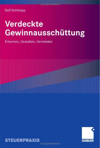 Verdeckte Gewinnaussch�ttung