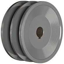 TB Woods 2BK3658 FHP Bored-To-Size, 3.75" Outside Body Diameter, 0.625" Bore Diameter V-Belt Sheave
