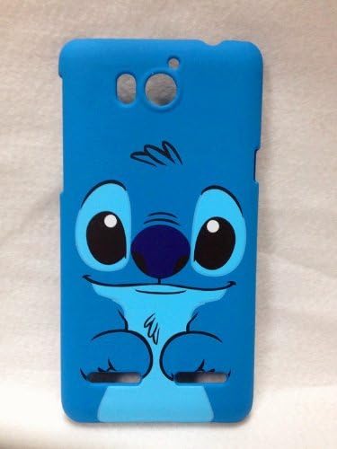 cute lovely Stitch & Lilo hard Case Cover For Samsung GALAXY HUAWEI LG SONY HTC Motorolla Mobile Cell Phone (Huawei Honor 2 Ascend G600 U8950D)