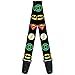 Buckle-Down Guitar Strap - Justice League Superhero Logos - 2