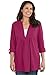 Women's Plus Size Layered-Look Box-Stitched Tunic