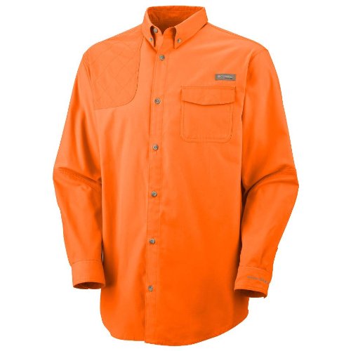 Columbia Mens Sharptail II Shirt,Blaze, Blaze,Medium