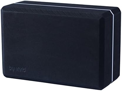 byVivid Premium 99.9% Antibacterial Antimicrobial Yoga Block, Eco friendly Made of High Density Extra Firm &amp; Stable EVA Foam (9 x 6 x 4) StayFreshTec &amp; Odor Control Technology