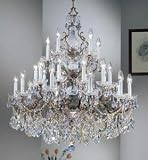 Classic Lighting 5545 OWB S Madrid Imperial Olde World Bronze Chandelier Olde World Bronze