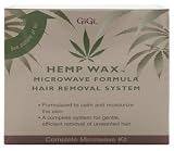 GiGi Hemp Wax Microwave Formula Hair Removal System Complete Microwave Kit