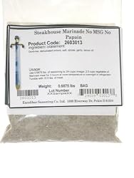Excalibur Steakhouse Marinade, No MSG No Papain, 11-Ounce Units (Pack of 12)
