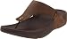 FitFlop Men's Trakk Thong Sandal,Chocolate,9 M US