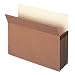 Smead Pockets, Letter Size, Straight Cut, 5-1/4 Inch Expansion, Rollover Tyvek at Top-reinforced sides, Redrope, 50 Per Ctn (73810)