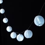 Solar Lanterns String of 10 White LED...