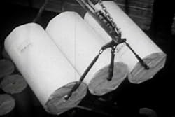 The Chicago Tribune History Film: Trees to Tribune (1937) [DVD] - Teaching the History of the Newspaper Including Newspaper Production Chemicals, Logging & Printing Newsprint