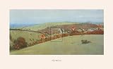 The Belvoir by Cecil Aldin. Size 15.00 X 7.00 Art Poster Print