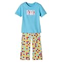 Baby Potential Chef 2-pc. Set - Peacock Multicolor Square Pattern