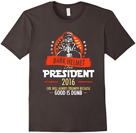 Men's Dark Helmet For President 2016 Medium Asphalt