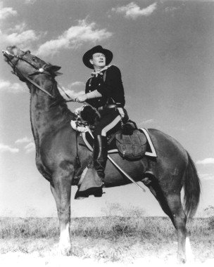 john wayne 11x14 b w photo  more detail click!