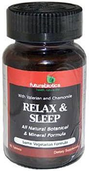 FutureBiotics Relax and Sleep - 60 Tablets