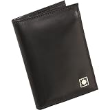 Kenneth Cole Reaction Business and Luggage Full Grain Cowhide Leather Flip Up Wallet In Keepsake Tray