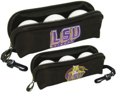 Louisiana State Fightin' Tigers Mulligan Golf Pouch Logo'd