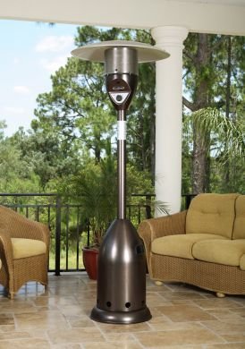 Old World Bronze Finish Patio Heater