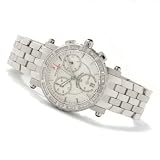 Accutron Women's Diamond Swiss Made Chronograph Stainless Steel Watch