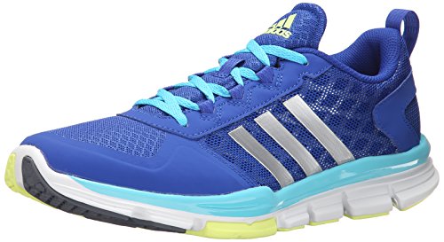 adidas Performance Women's Speed Trainer 2 W Training Shoe, Bold Blue/Silver/Bright Cyan Blue, 9 M US