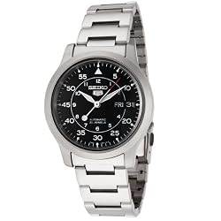 Seiko Men's SNK809K Automatic Stainless Steel Watch