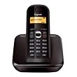 Siemens Gigaset SIAS200 - Tel�fono inal�mbrico, 10 melod�as de timbre, capacidad gu�a telef�nica 60, color negro