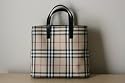 Burberry Classic Check Tote Handbag