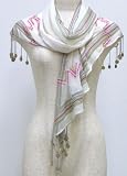 Chan Luu Tender Shoots Mix Embellished Boho Scarf