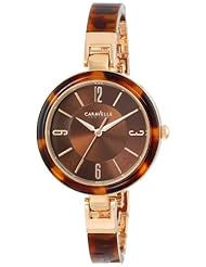 Caravelle New York Womens 44L137 Analog Display Japanese Quartz Watch