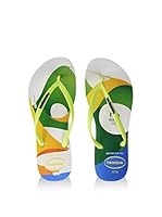 Havaianas Chanclas al dedo (Blanco / Verde)