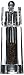 Peugeot 940216 Chaumont 6 Inch Pepper Mill, Clear