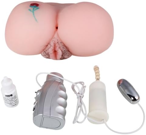 MicomMall Electric Vibrating Aircraft Cup Masturbation Masturbator Toy Masturbation Lifelike Private Parts Flashlight Electric Clamp Sucking Simulation Sexy Vagina or Mouth Shape Oral Sex Vibrators Masturbation