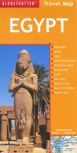 City Travel Guides Discounted  Books : Egypt Travel Map