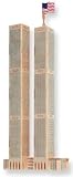 3-D Wooden Puzzle -World Trade Center Sm -Affordable Gift for your Little One! Item #DPUZ-1229