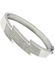 Ladies Silver CZ Bracelet