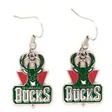 Milwaukee Bucks Official Logo Earrings