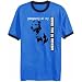 T-Shirt Ringer Admiral Blue  Property Of My American Pit Bull Terrier  Dog