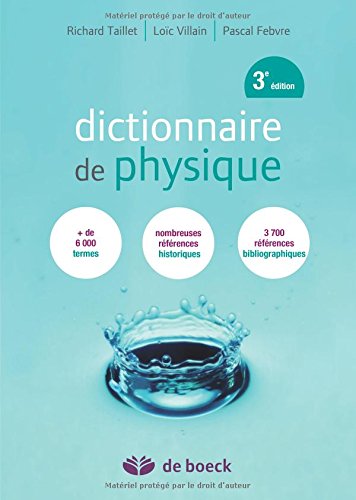 Dictionnaire de physique