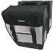 BASIL Packtasche 2 Fach Tour schwarz-silber