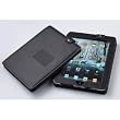 Image of Leather Carrying Case Cover/Folio With Built-in Stand for Apple iPad 3G tablet / Wifi model 16GB, 32GB, 64GB (BLACK)