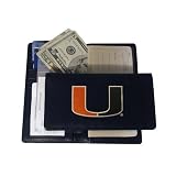Miami Hurricanes Embroidered Checkbook Wallet