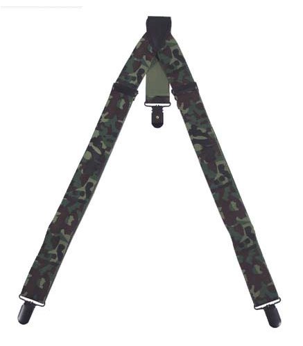 Y- Hosenträger mit 3 Klipsen flecktarn