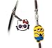 AVIRGO 11 pcs Metal Clothes And Bags Decoration Zipper Pull Keyring Carabiner Set # 44-2
