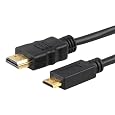 Gold Plated HDMI to HDMI Mini cable, 2 M / 6.56 FT