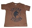 Rocky Balboa "Italian Stallion" 80's Retro Vintage T-Shirts Black Printing (Toddler/Children's/Youth Sizes)