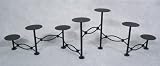 MISSION ACCORDION Fireplace Hearth Candelabra