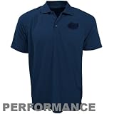 Florida Gators Royal Blue Team Logo Textured Performance Polo