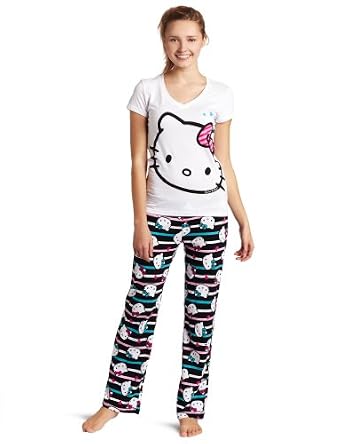 Hello Kitty One Cool Cat T-Shirt And Pant Pajama Set